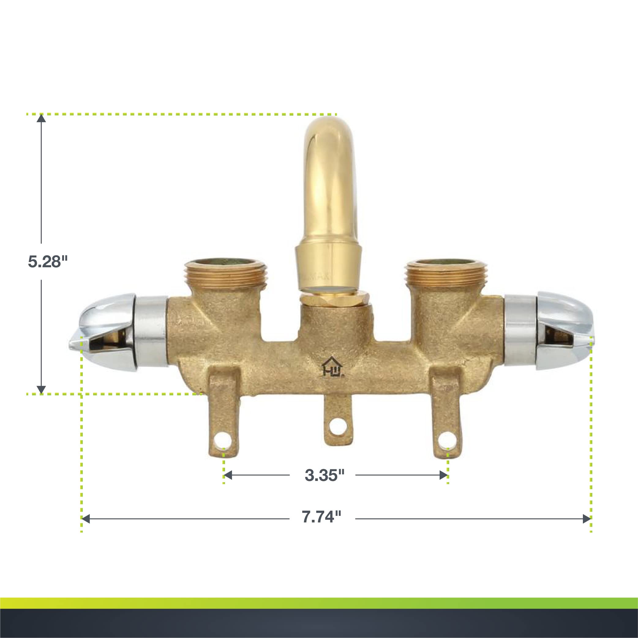 Multi-use Homewerks faucet suitable for laundry or utility tasks
