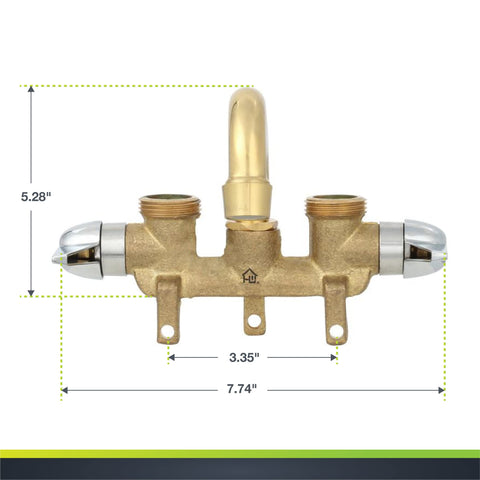 Multi-use Homewerks faucet suitable for laundry or utility tasks