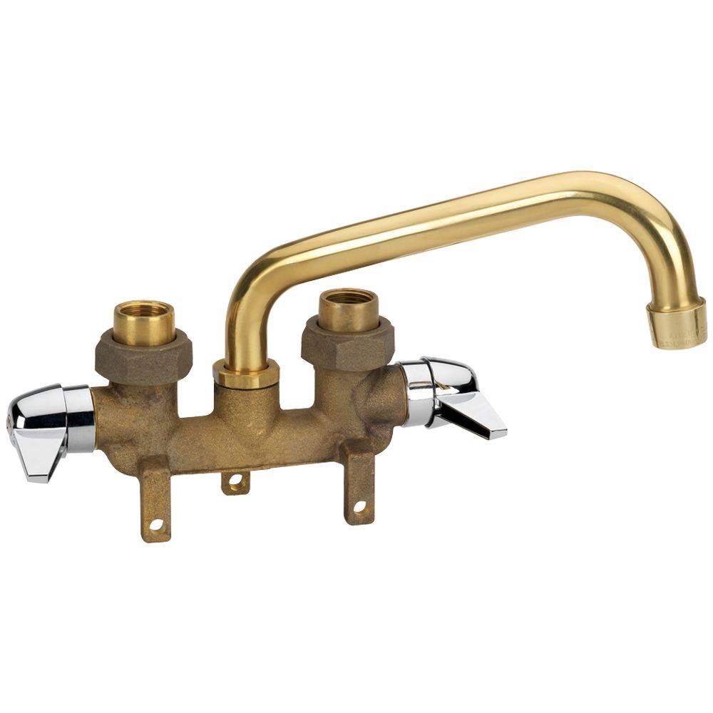 Homewerks 3310-250-RB-B rough brass laundry faucet on display, durable construction for busy laundry rooms.