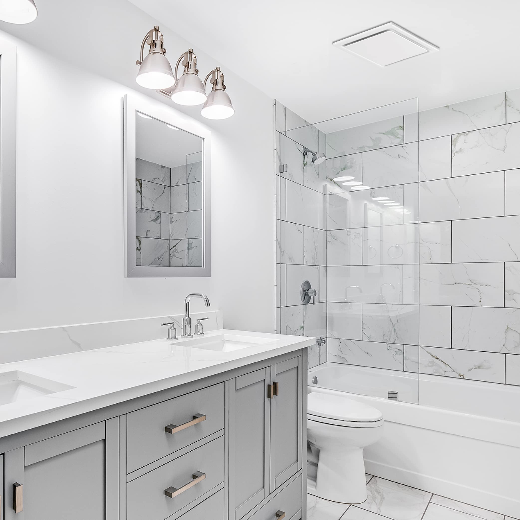 Homewerks 7140-110 quiet operation suitable for baths and small spaces