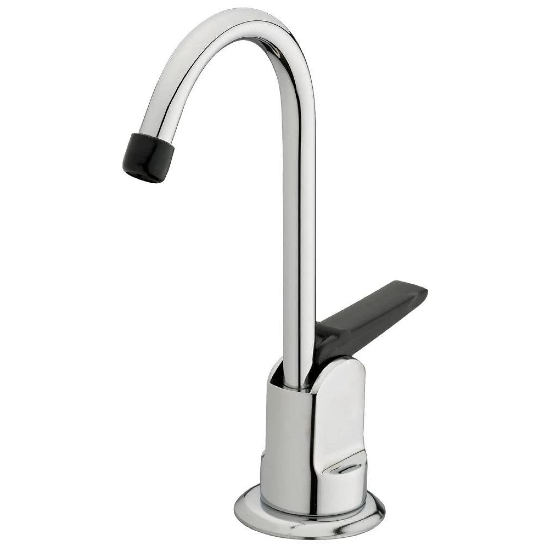 Homewerks single-hole faucet front view for quick installation