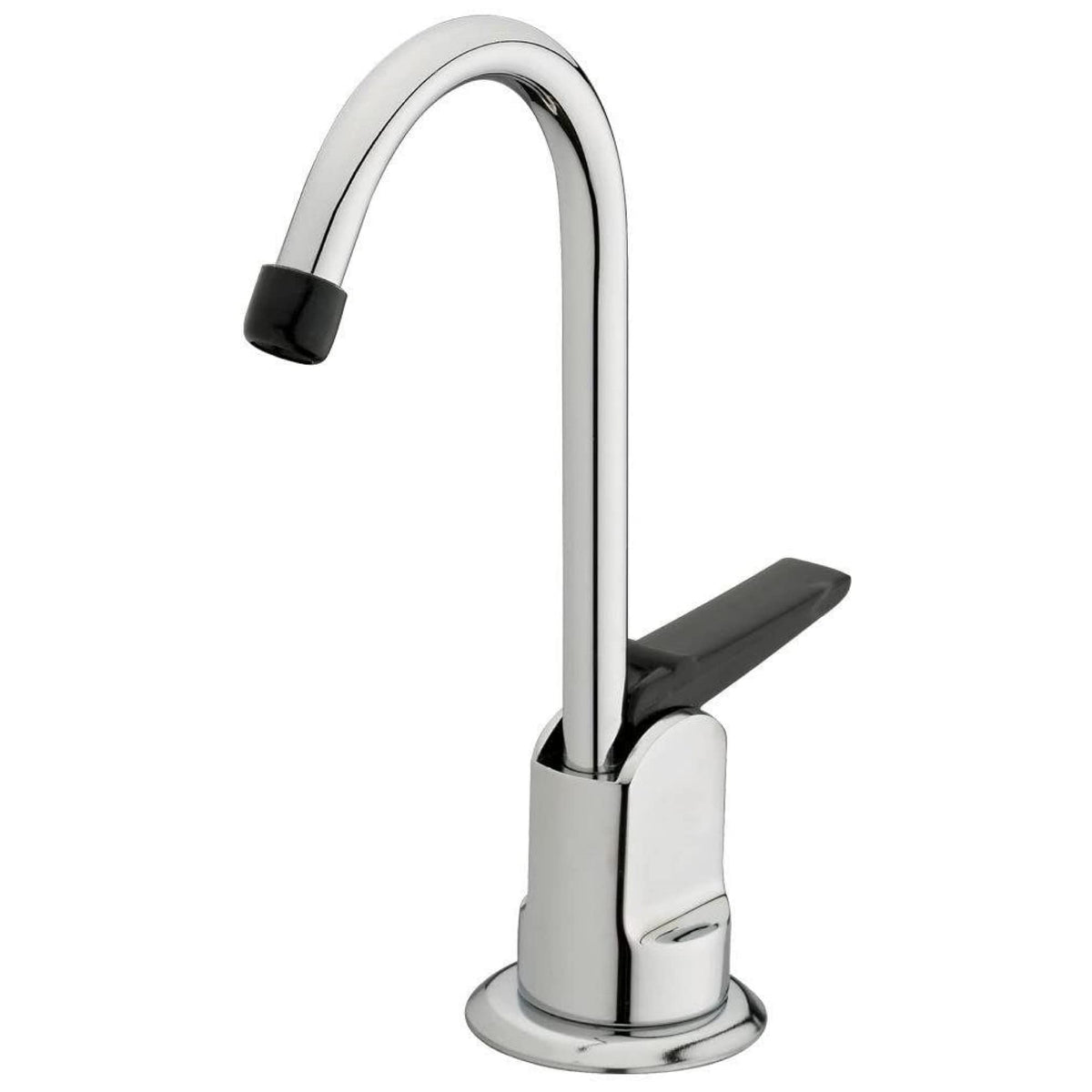Homewerks single-hole faucet front view for quick installation