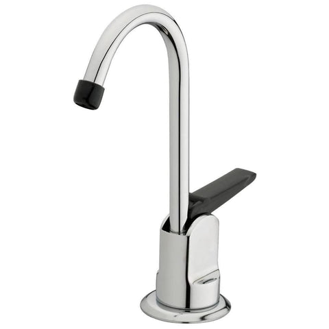 Homewerks single-hole faucet front view for quick installation