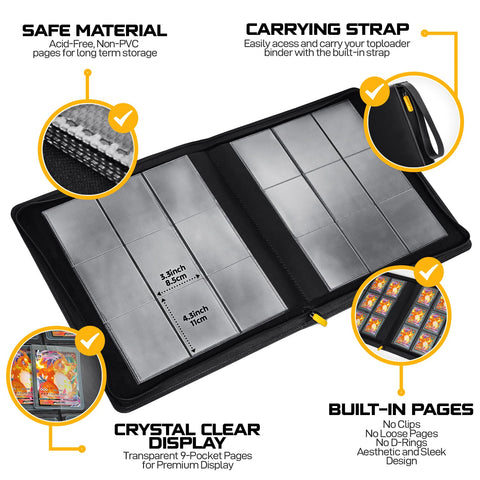 HOMEXPRO X PRO Toploader Binder protects against dust and moisture during storage