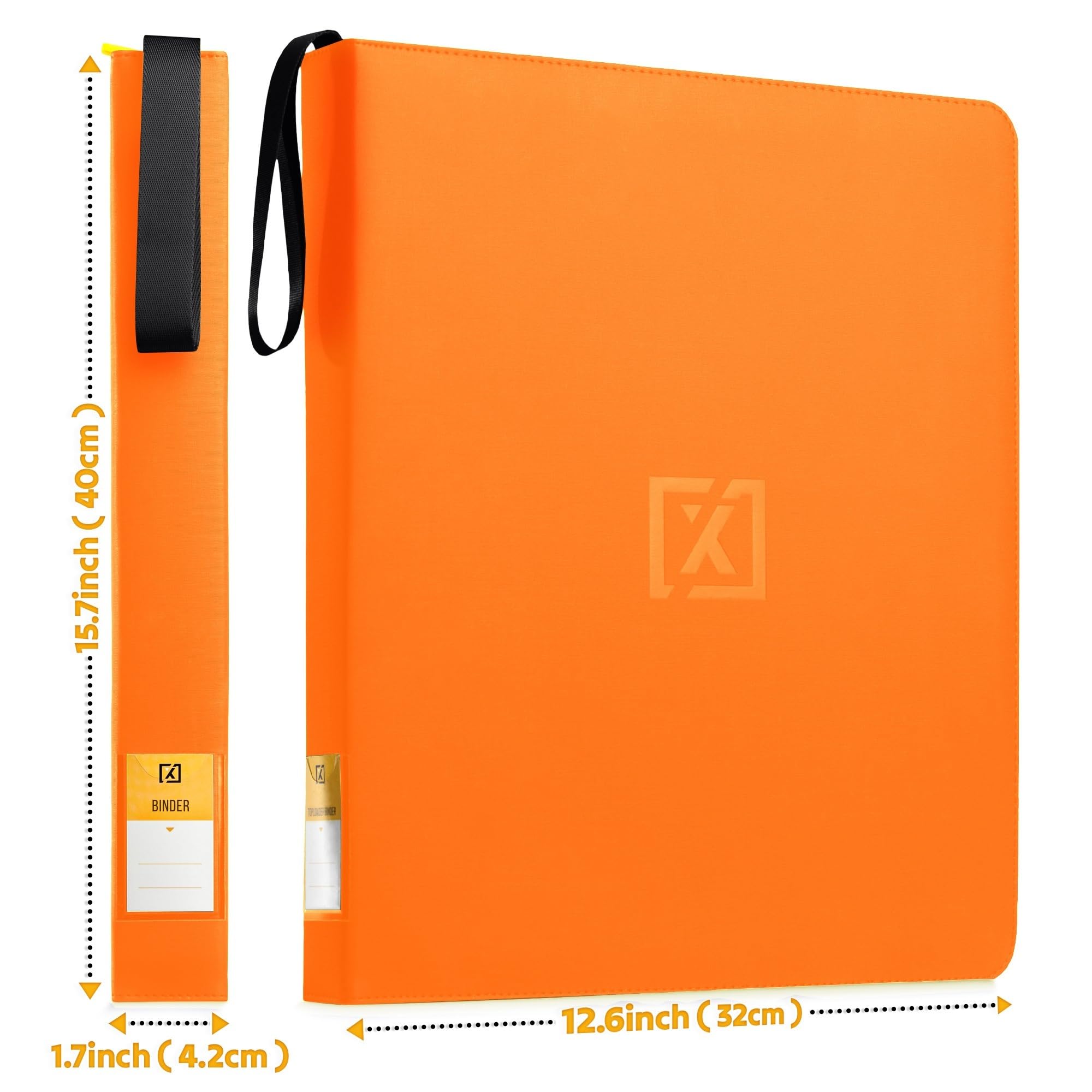 HOMEXPRO X PRO Toploader Binder fits 3x4 toploaders for versatile storage