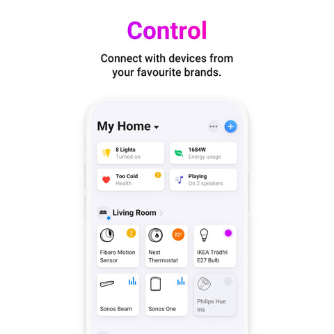 Homey Bridge links Zigbee and Z-Wave devices for scenes