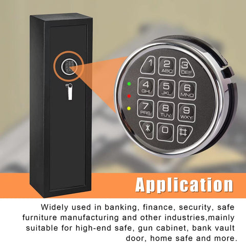 HOMEYUER locking mechanism stays quiet and fire-resistant for discreet use.
