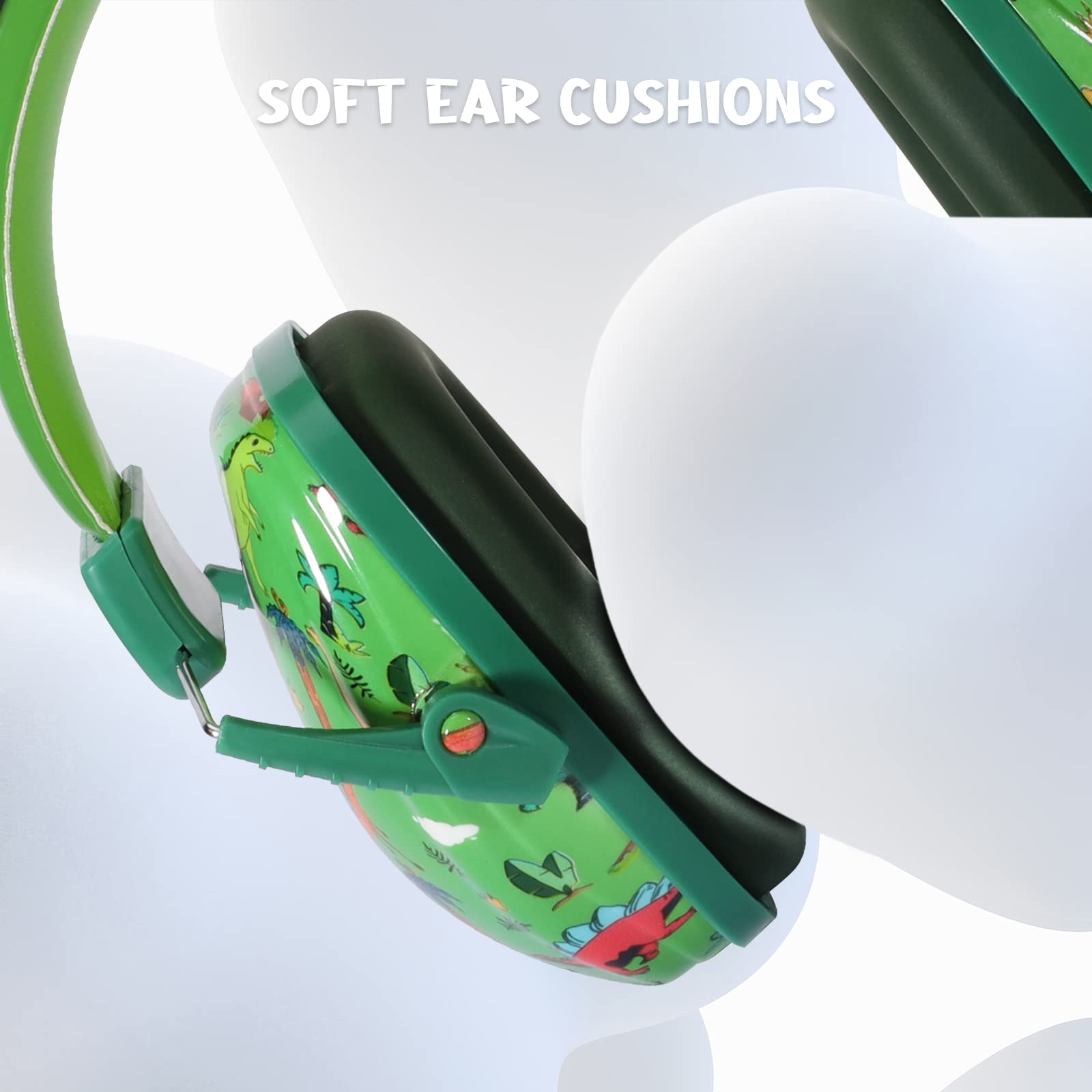 Homicozy kids ear protection with padded headband for all day wear