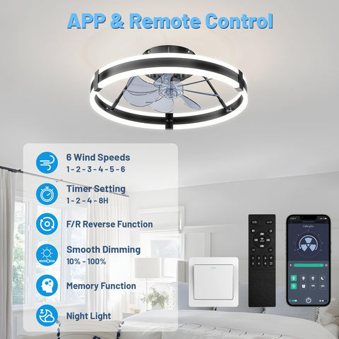 Homiforce fandelier LED light panel for versatile living room lighting