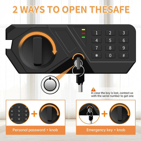 Homirxan safe pre-drilled mounting holes for anchoring.