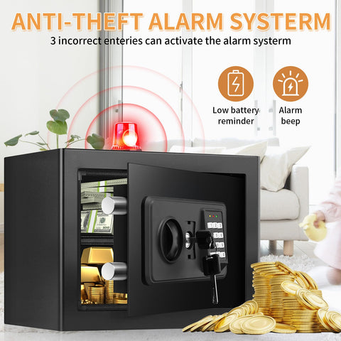 Homirxan dual alarm system deters tampering