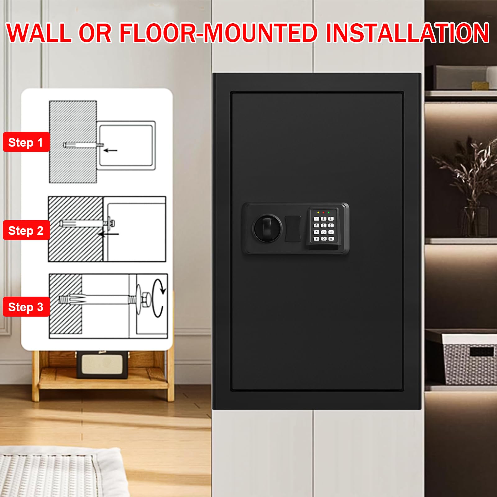 Homirxan pry-resistant door adds physical protection
