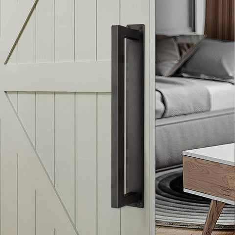 Homode pull handle used on front doors, gates, and sheds for versatile application.