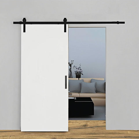 Homode carbon steel construction in matte black finish for durability and rugged style.