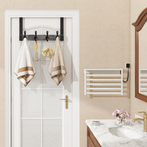 Homode no-drill installation fits doors up to 1.7 inches thick.