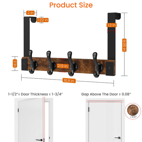 Homode bathroom scene with towel hanging from rustic black hook.