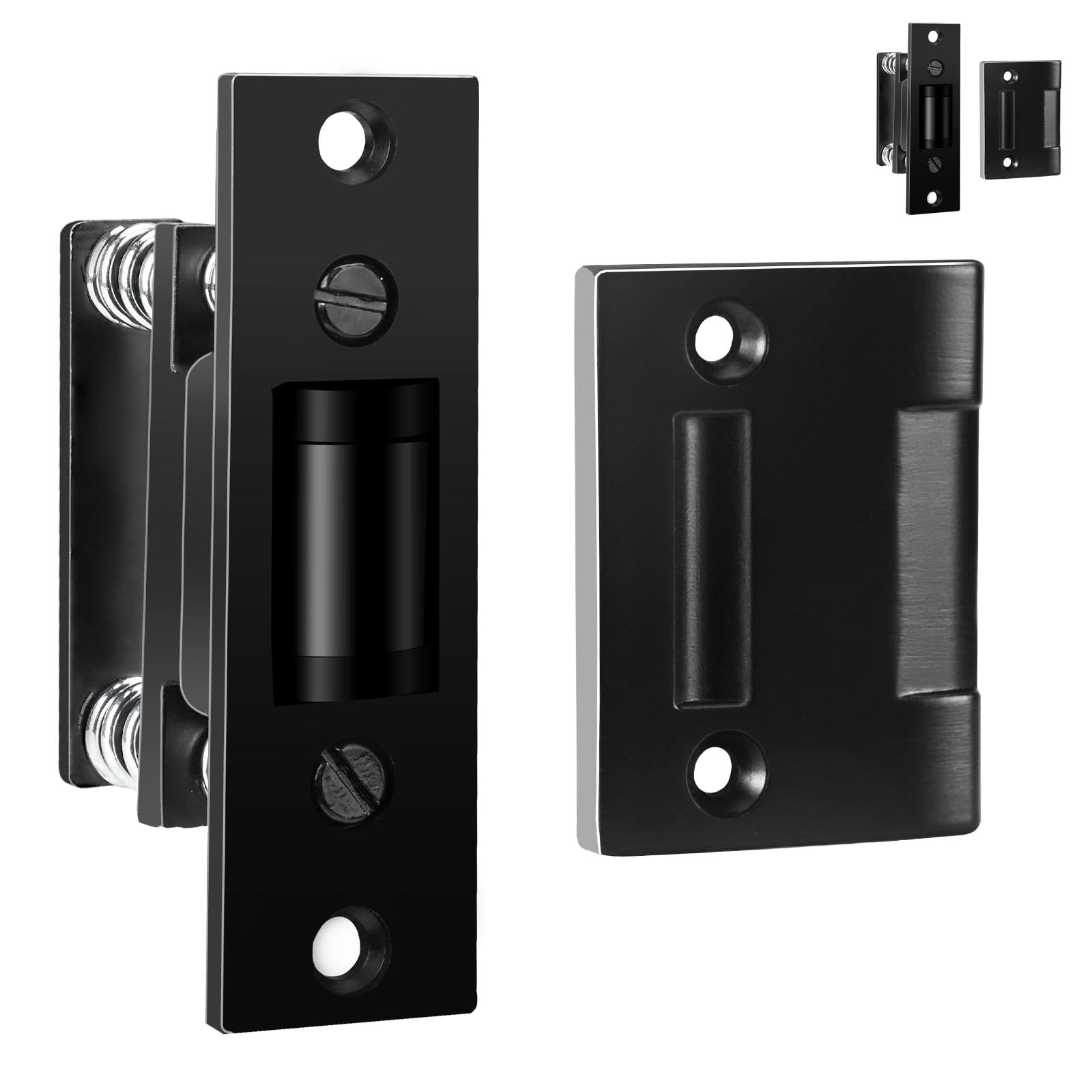 HOMOTEK door roller catch closeup showing adjustable projection for snug closure