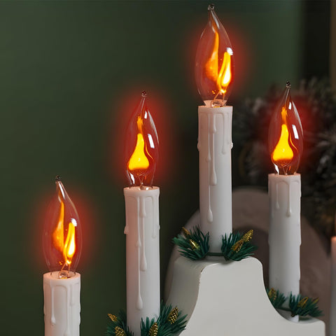 Hompavo flame bulb soft warm glow for relaxing dinners