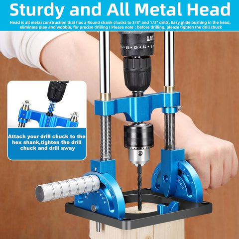Hompoem base with mounting holes and v-notches for stability