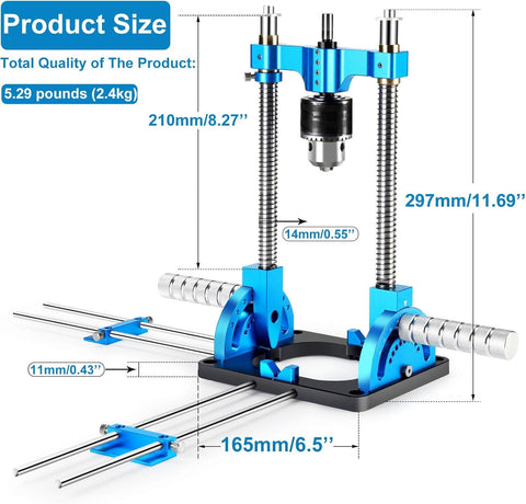 Hompoem easy angle adjustment handle for versatile drilling