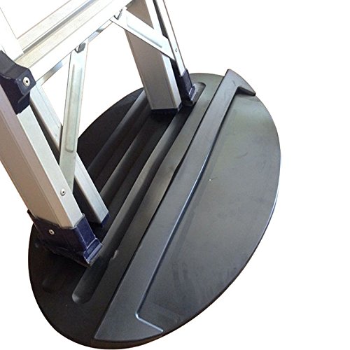 HomDSim extension ladder stop mat keeps floors protected during use.