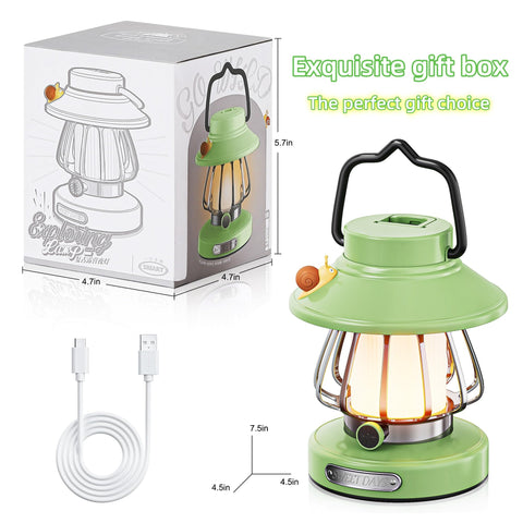 HOMY New Gear snail lamp stays cool to touch for safety