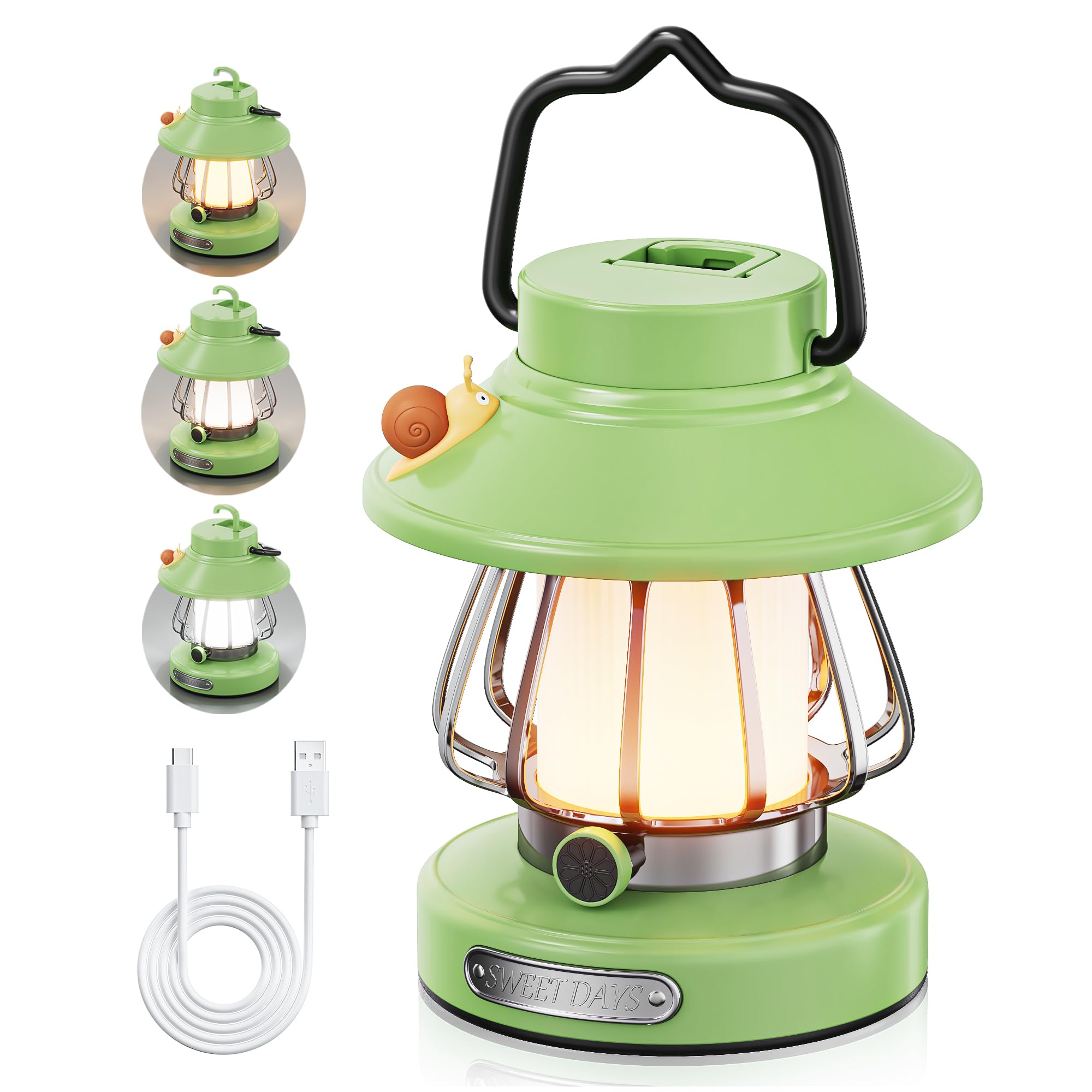 HOMY New Gear snail lamp on desk providing cozy kid-friendly lighting