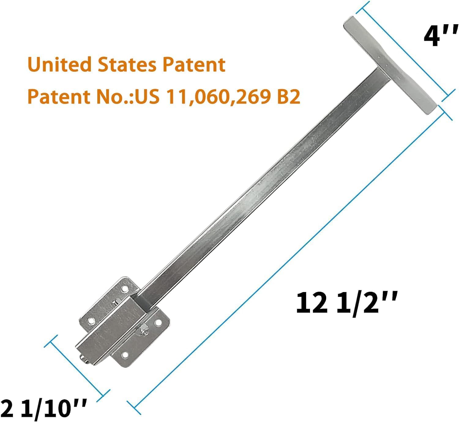 Homydom steel undermount sink support close-up shows robust construction for long-lasting stability.