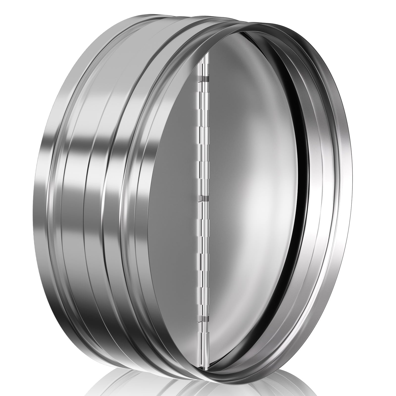 Hon&Guan 10-Inch damper close-up wing for one-way airflow control