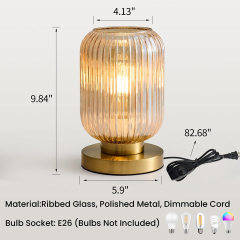 HONIEGG pumpkin-inspired amber globe adds vintage charm to any room