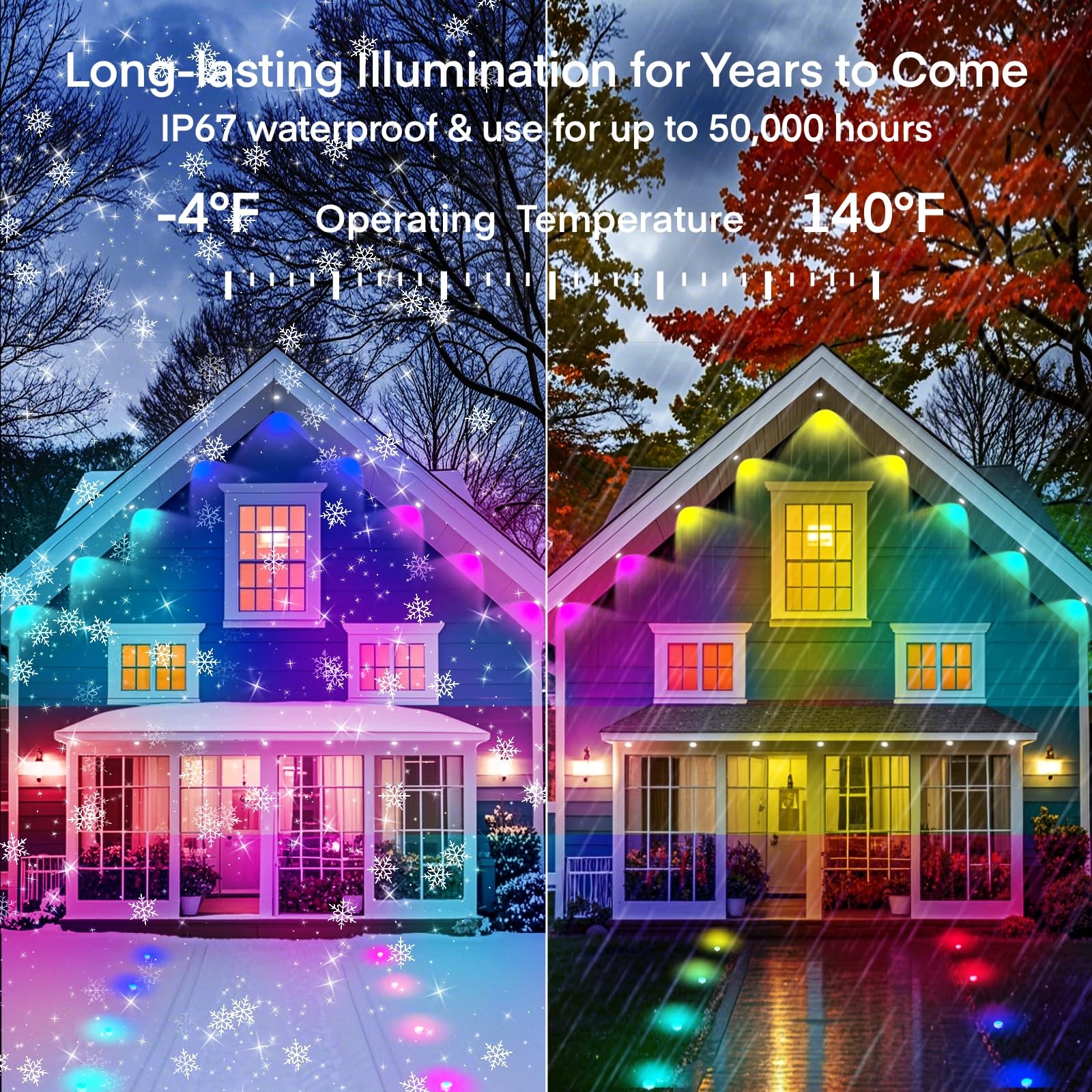 Honche dynamic color and brightness settings to tailor mood and events