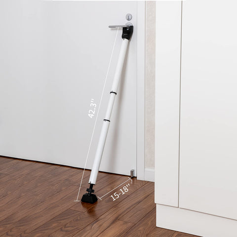 HonesaLoc adjustable 28–45 inch length fits most doors and sliding panels.
