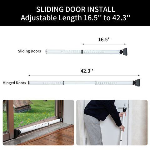 HonesaLoc rotatable bottom ensures floor contact without scratching surfaces.
