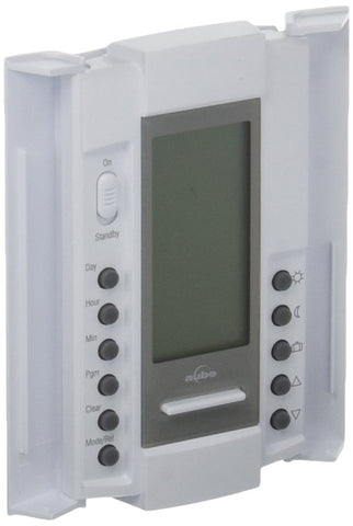 TH115-A-120S programming panel, supports per-day settings for flexible comfort.