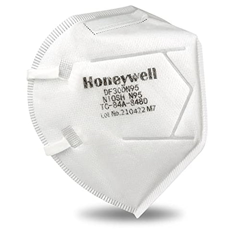 Honeywell DF300 H910P N95 latex-free construction for sensitive users.