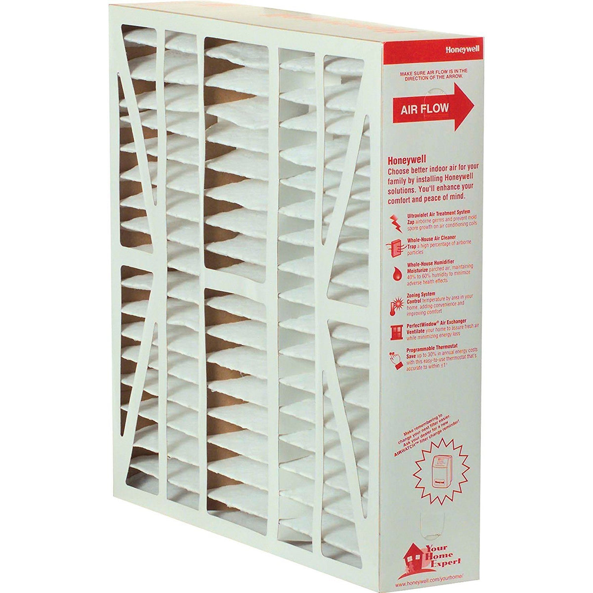 Honeywell FC100A-1003 media filter for 16x20x4 size delivers MERV 11 filtration