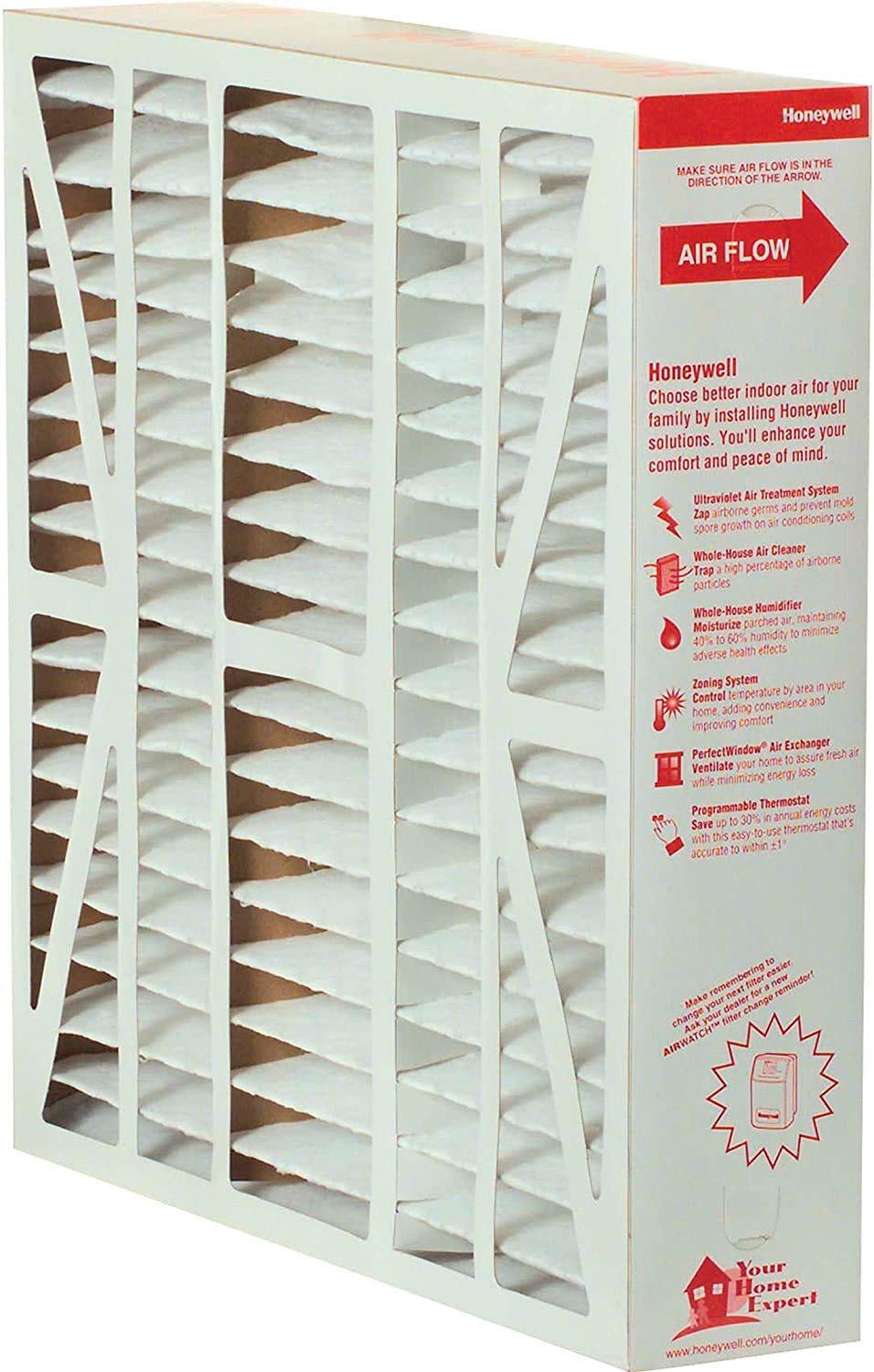 Honeywell FC100A1029 16x25 filter for cleaner indoor air and better HVAC efficiency