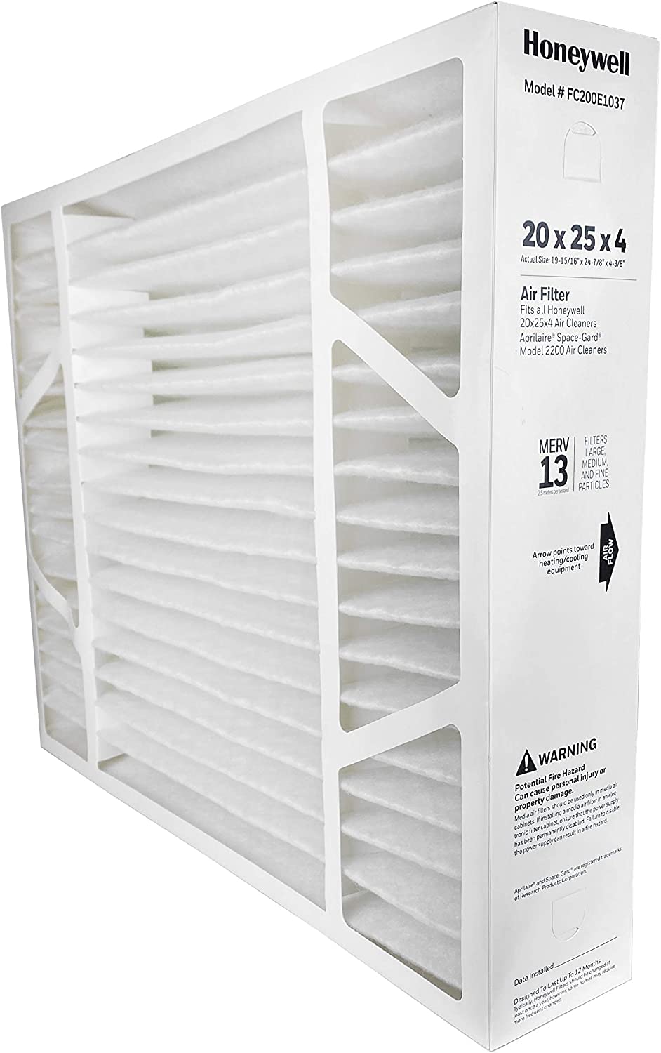 Honeywell FC200E1037 air filter for improved indoor air quality and easy replacement