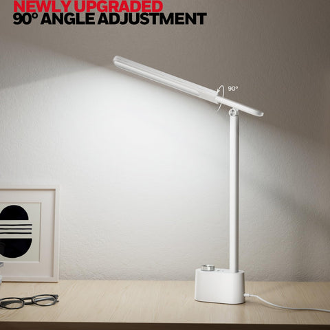 Dual ports on the Honeywell lamp enable simultaneous charging
