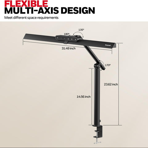 Honeywell HJ1 Sunturalux dimming control delivers smooth brightness adjustment.