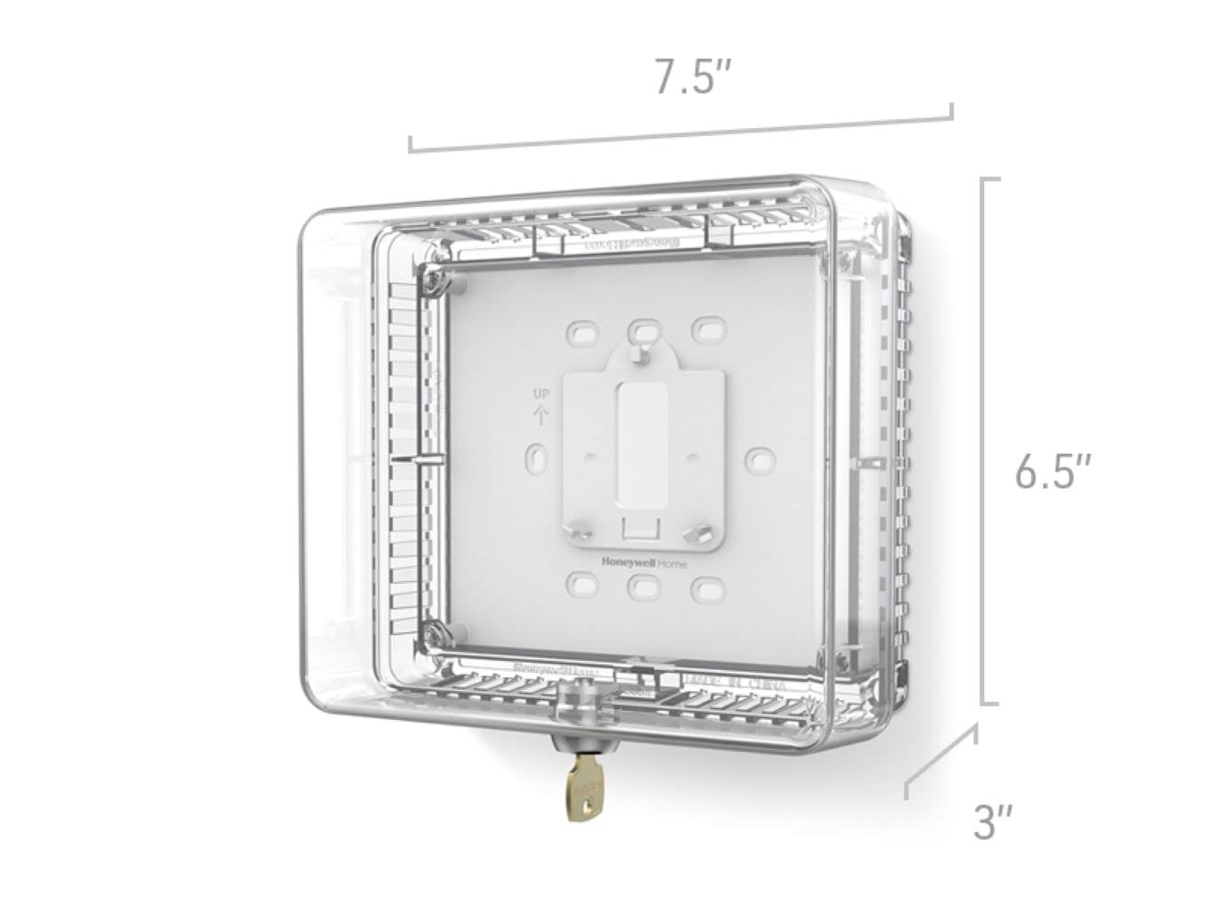 Honeywell Home CG511A guard side view highlighting secure access and sturdy construction