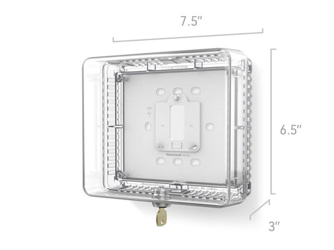 Honeywell Home CG511A guard side view highlighting secure access and sturdy construction