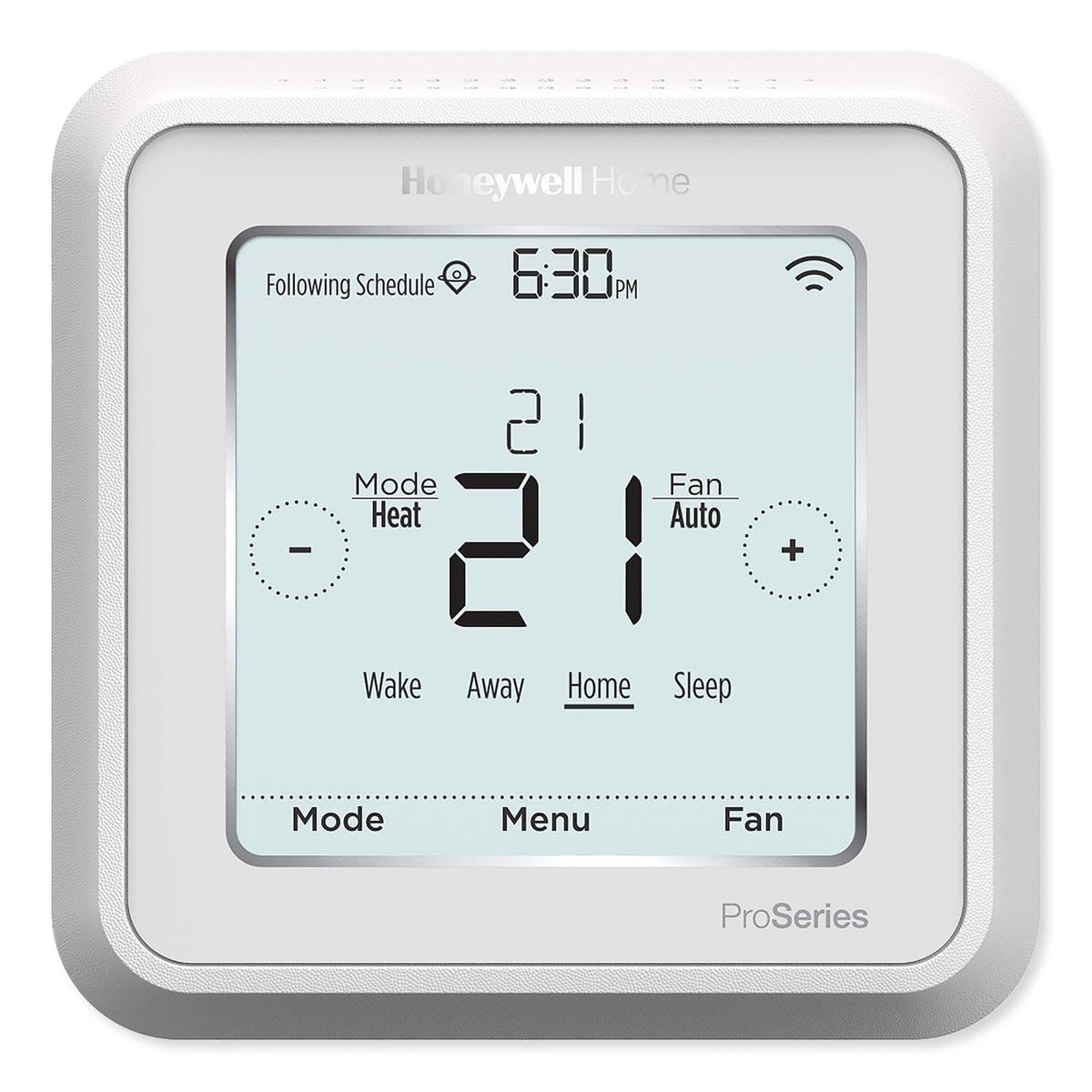 Honeywell Home Lyric T6 Pro front panel with touchscreen for easy programming