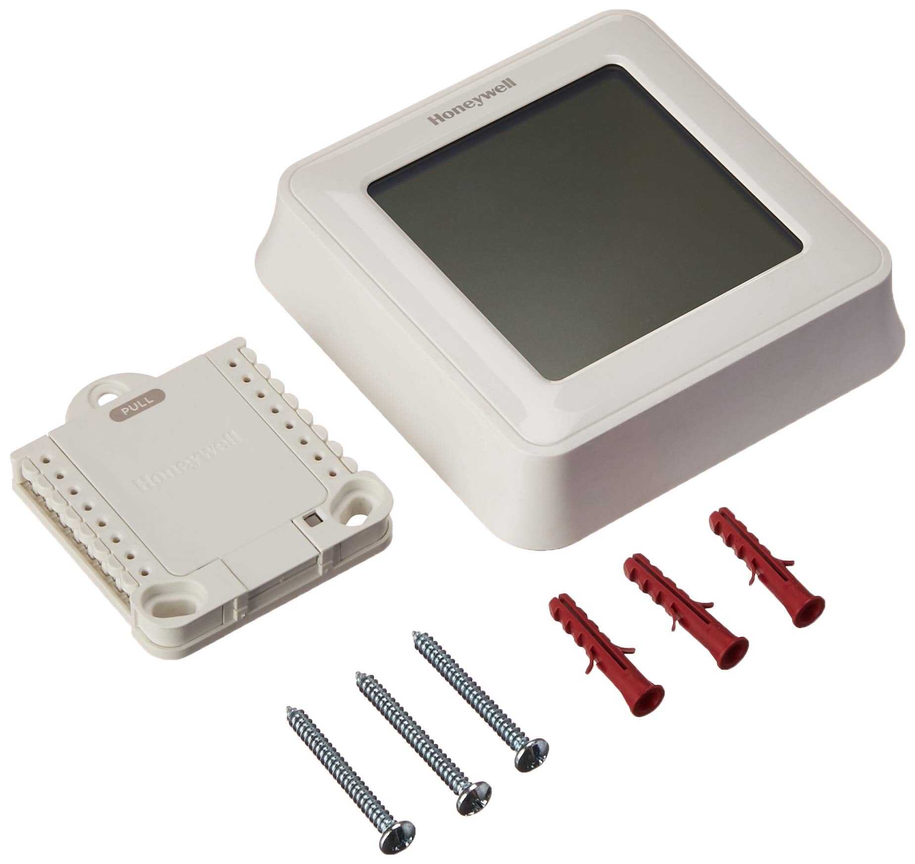 Honeywell RTH8560D schedule view demonstrates 7 day programming for custom comfort