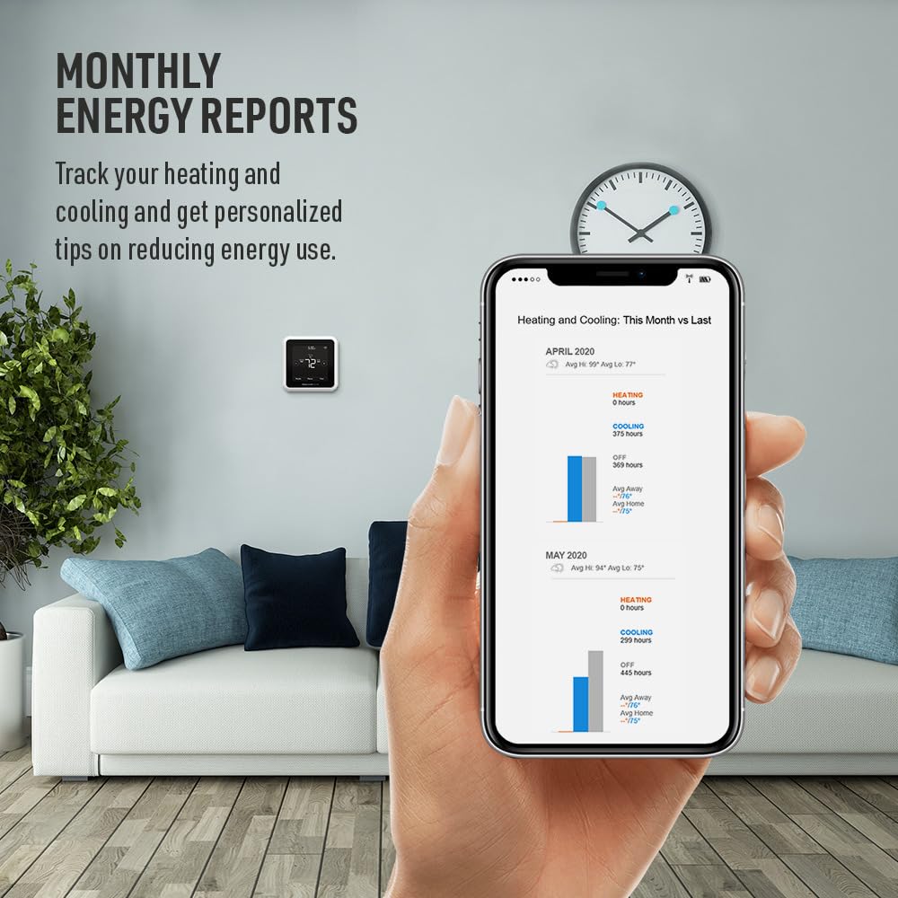 Honeywell Home T5 is Alexa ready for voice control.