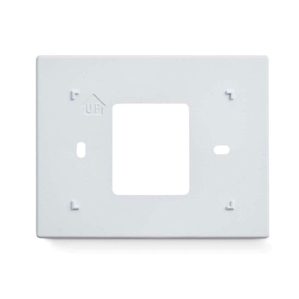 Honeywell Home THP2400A1027W white coverplate front view for a clean wall finish