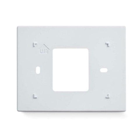 Honeywell Home THP2400A1027W white coverplate front view for a clean wall finish