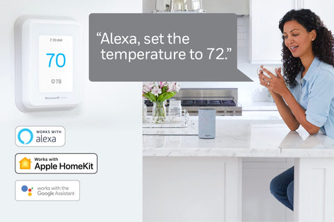 Voice assistant compatibility with Alexa and Google Assistant.