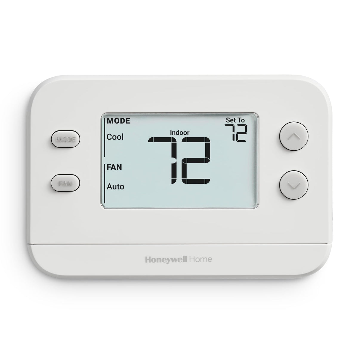 Honeywell Home X1N thermostat front view with a large backlit display.