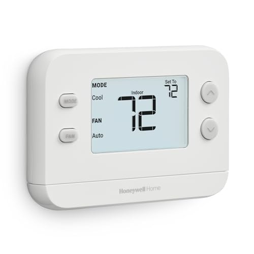 Honeywell Home X1N large screen display for easy reading and control.